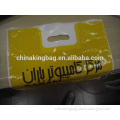 cheaper die cut printing patch handle bag plastic bag